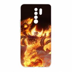 Чехол для Xiaomi Redmi 9 World of Warcraft Ragnaros - PrintSalon