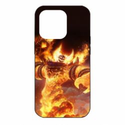 Чехол для iPhone 14 Pro World of Warcraft Ragnaros - PrintSalon