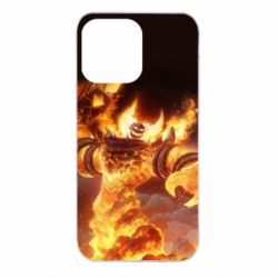 Чехол для iPhone 14 Pro Max World of Warcraft Ragnaros - PrintSalon
