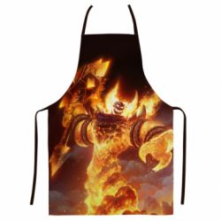 Фартук с 3D принтом World of Warcraft Ragnaros - PrintSalon