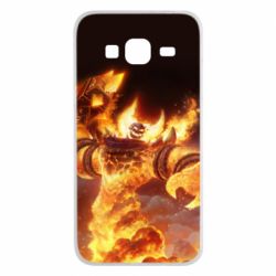 Чехол для Samsung J3 2016 World of Warcraft Ragnaros - PrintSalon