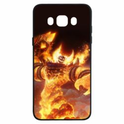Чехол для Samsung J7 2016 World of Warcraft Ragnaros - PrintSalon