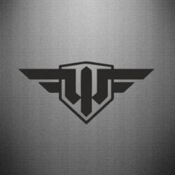 Наклейка World of Warplanes Logo - PrintSalon