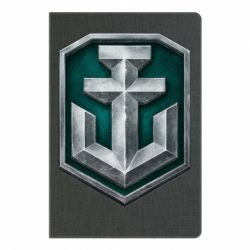 Блокнот з принтом World of Warships Main Logo - PrintSalon