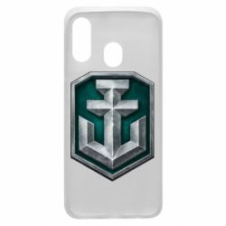 Чохол для Samsung A40 World of Warships Main Logo - PrintSalon