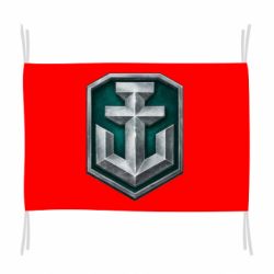 Прапор World of Warships Main Logo - PrintSalon