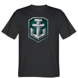 Чоловіча футболка Stedman World of Warships Main Logo - PrintSalon