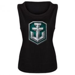 Майка жіноча World of Warships Main Logo - PrintSalon