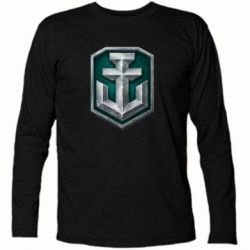 Футболка з довгим рукавом World of Warships Main Logo - PrintSalon