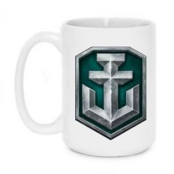 Чашка 420ml World of Warships Main Logo - PrintSalon