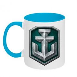 Чашка двокольорова World of Warships Main Logo - PrintSalon
