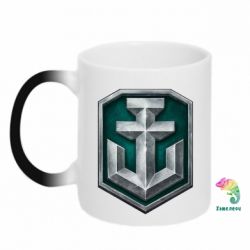 Чашка-хамелеон World of Warships Main Logo - PrintSalon