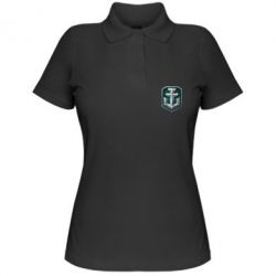 Жіноче поло World of Warships Main Logo - PrintSalon