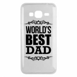 Чехол для Samsung J3 2016 World's Best Dad - PrintSalon