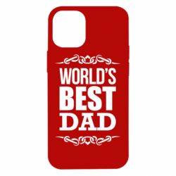 Чехол для iPhone 12 mini World's Best Dad - PrintSalon