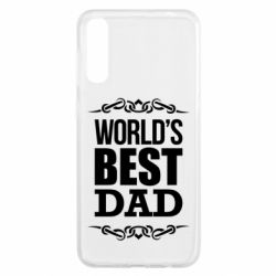 Чехол для Samsung A50 World's Best Dad - PrintSalon