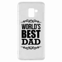 Чехол для Samsung A8+ 2018 World's Best Dad - PrintSalon