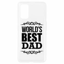 Чехол для Realme 7 Pro World's Best Dad - PrintSalon