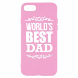 Чехол для iPhone SE 2022 World's Best Dad - PrintSalon