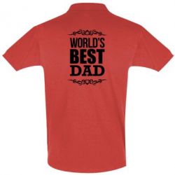 Мужское поло World's Best Dad - PrintSalon