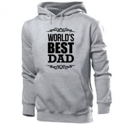 Мужское худи World's Best Dad