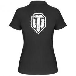 Женское поло WOT Logo - PrintSalon