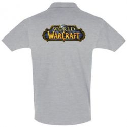 Мужское поло Wow Logo - PrintSalon