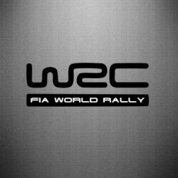 Наклейка WRC - PrintSalon
