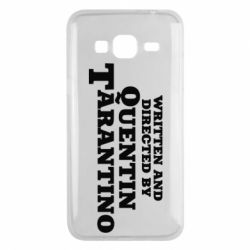 Чехол для Samsung J3 2016 Written and directed by Quentin Tarantino - PrintSalon