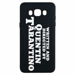 Чехол для Samsung J7 2016 Written and directed by Quentin Tarantino - PrintSalon