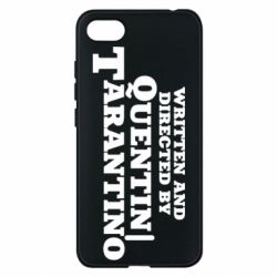 Чехол для Xiaomi Redmi 6A Written and directed by Quentin Tarantino - PrintSalon