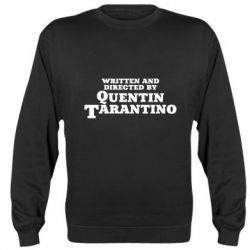Cвитшот Written and directed by Quentin Tarantino - PrintSalon