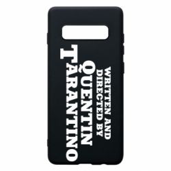 Чехол для Samsung S10+ Written and directed by Quentin Tarantino - PrintSalon