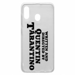 Чехол для Samsung A20 Written and directed by Quentin Tarantino - PrintSalon