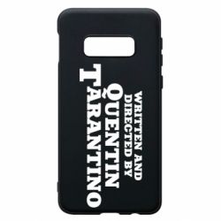 Чехол для Samsung S10e Written and directed by Quentin Tarantino - PrintSalon