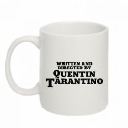 Чашка 320ml Written and directed by Quentin Tarantino - PrintSalon