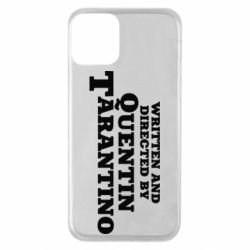 Чехол для iPhone 11 Written and directed by Quentin Tarantino - PrintSalon