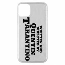 Чехол для iPhone 11 Pro Written and directed by Quentin Tarantino - PrintSalon