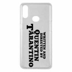 Чехол для Samsung A10s Written and directed by Quentin Tarantino - PrintSalon