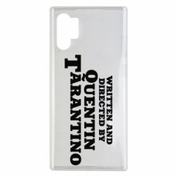 Чехол для Samsung Note 10 Plus Written and directed by Quentin Tarantino - PrintSalon