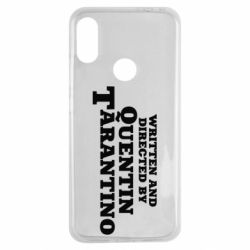 Чехол для Xiaomi Redmi Note 7 Written and directed by Quentin Tarantino - PrintSalon