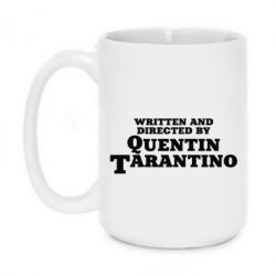 Чашка 420ml Written and directed by Quentin Tarantino - PrintSalon