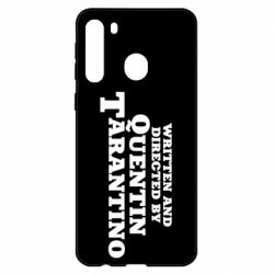 Чехол для Samsung A21 Written and directed by Quentin Tarantino - PrintSalon