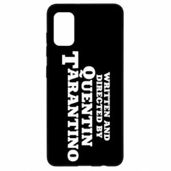 Чехол для Samsung A41 Written and directed by Quentin Tarantino - PrintSalon