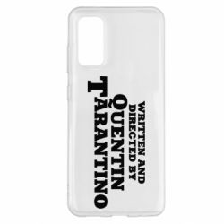 Чехол для Samsung S20 Written and directed by Quentin Tarantino - PrintSalon