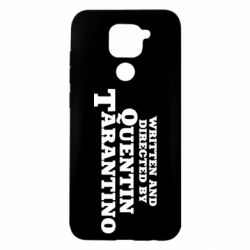 Чехол для Xiaomi Redmi Note 9/Redmi 10X Written and directed by Quentin Tarantino - PrintSalon