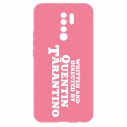 Чехол для Xiaomi Redmi 9 Written and directed by Quentin Tarantino - PrintSalon