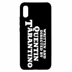 Чехол для Xiaomi Redmi 9a Written and directed by Quentin Tarantino - PrintSalon