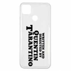 Чехол для Xiaomi Redmi 9c Written and directed by Quentin Tarantino - PrintSalon