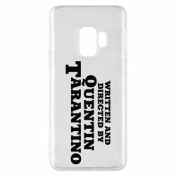 Чехол для Samsung S9 Written and directed by Quentin Tarantino - PrintSalon